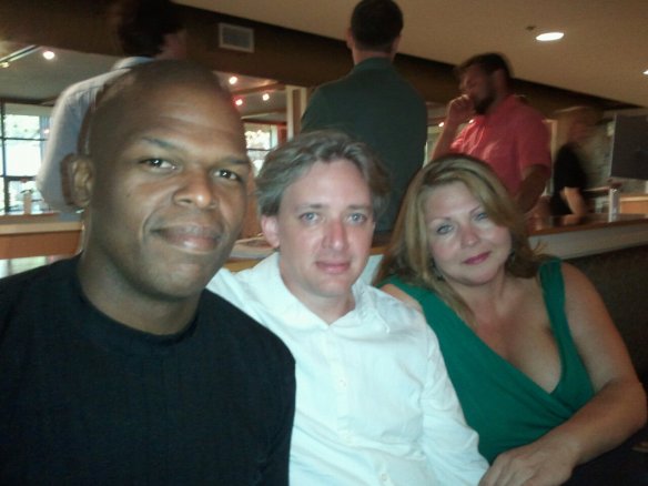 Maurice, Tad, and Terri, at the final Summit dinner